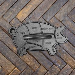 Lodge Seasoned Cast Iron Pig Press