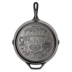 Lodge American Road Trip: 12 Inch Seasoned Cast Iron Skillet, Colorado