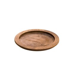 Lodge Round Wood Underliner
