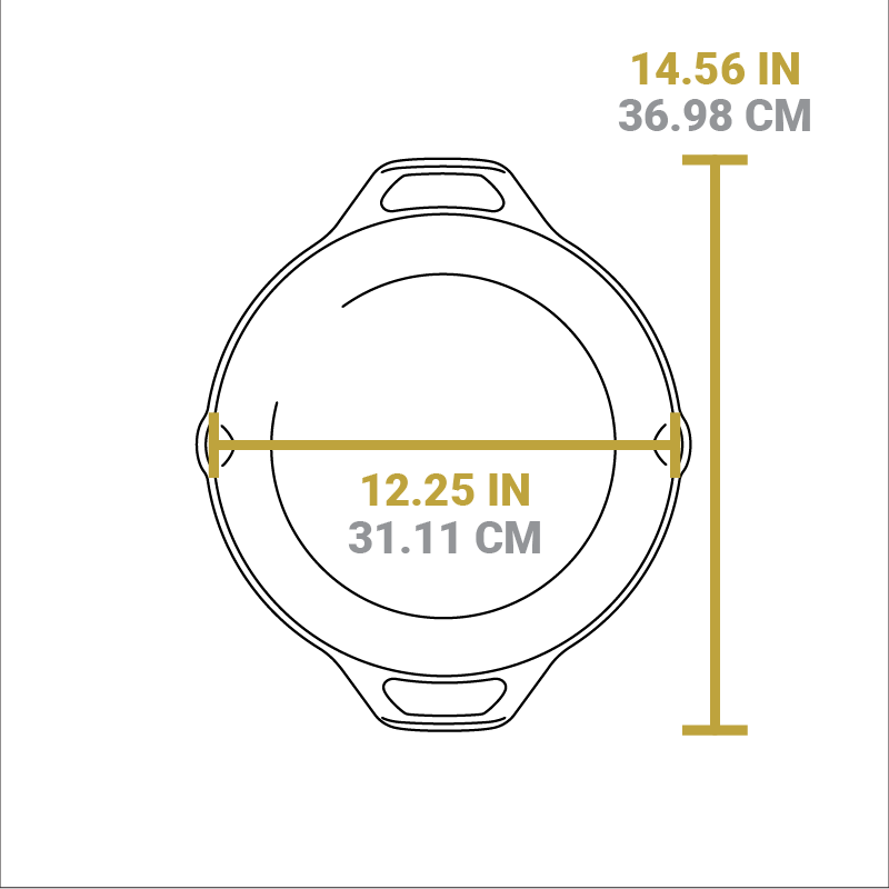 Lodge Cast Iron Dual-Handle Pan - Image 45