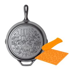 Lodge Texas Proud Skillet & Accessories Set
