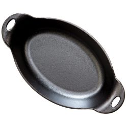 Alternative view of Lodge Heat-Treated 16 Ounce Cast Iron Oval Server