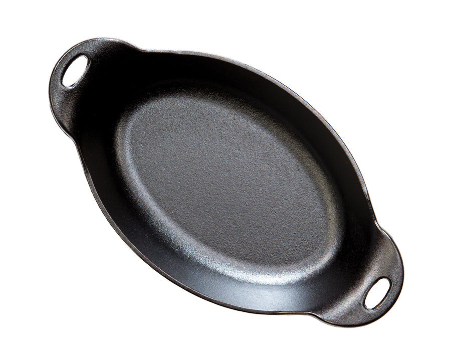 Lodge Heat-Treated 16 Ounce Cast Iron Oval Server - Image 2
