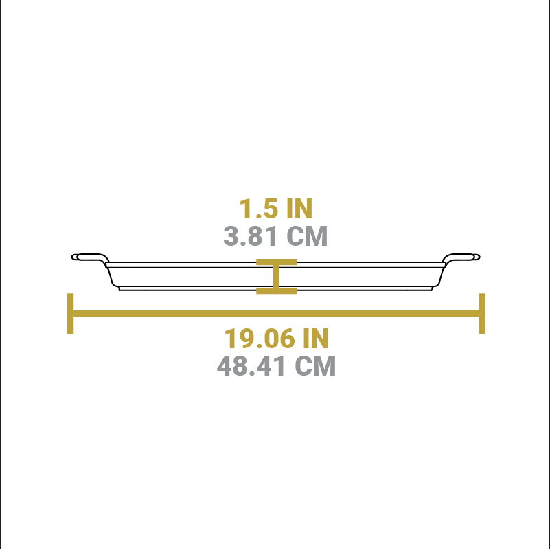 Lodge 15.5 x 10.5 Inch Seasoned Cast Iron Baking Pan - Image 5