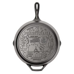 Lodge American Road Trip: 12 Inch Seasoned Cast Iron Skillet, Pennsylvania