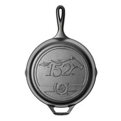 Alternative view of Lodge 10.25 Inch Seasoned Cast Iron Kentucky Derby Skillet