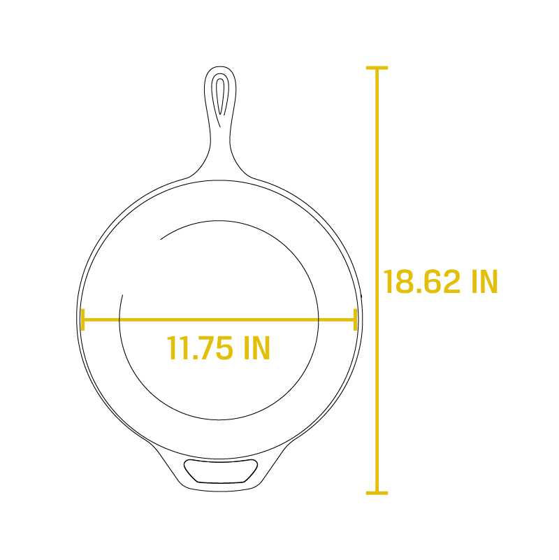 Lodge Cast Iron Covered Deep Skillet - Image 5