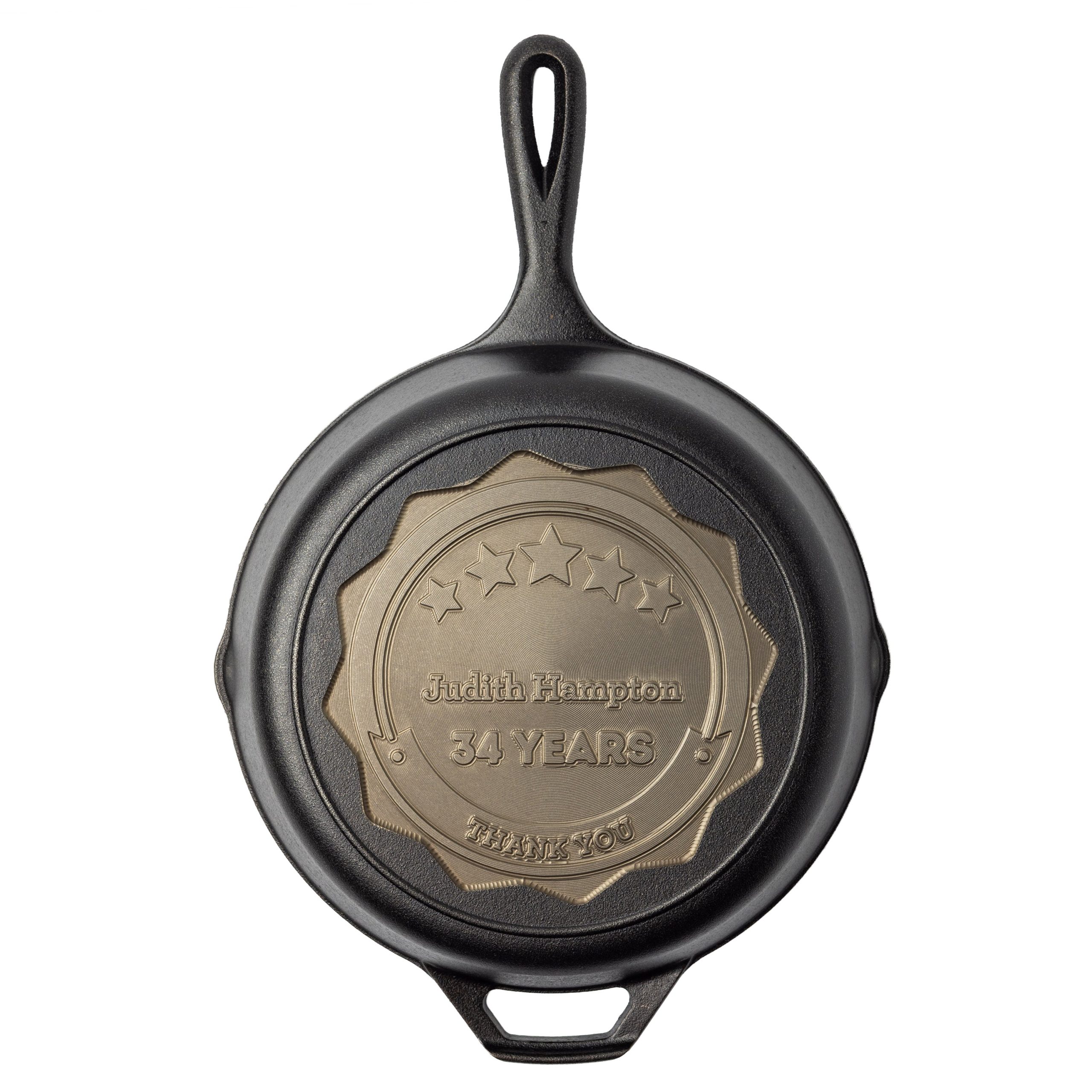 Lodge Custom Engraved Award Skillet - Image 8