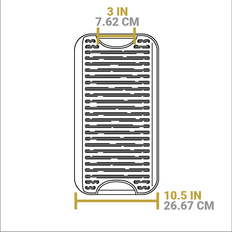 Lodge 20 x 10.5 Inch Pro-Grid Reversible Grill/Griddle - Image 10