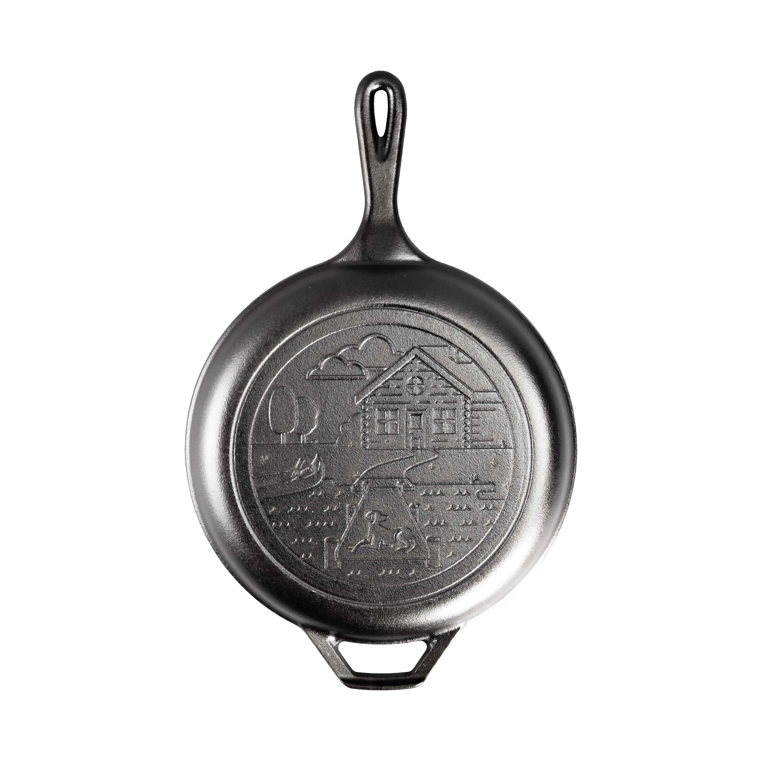 Lodge Wanderlust 3.2 Quart Cast Iron Cabin Combo Cooker - Image 2