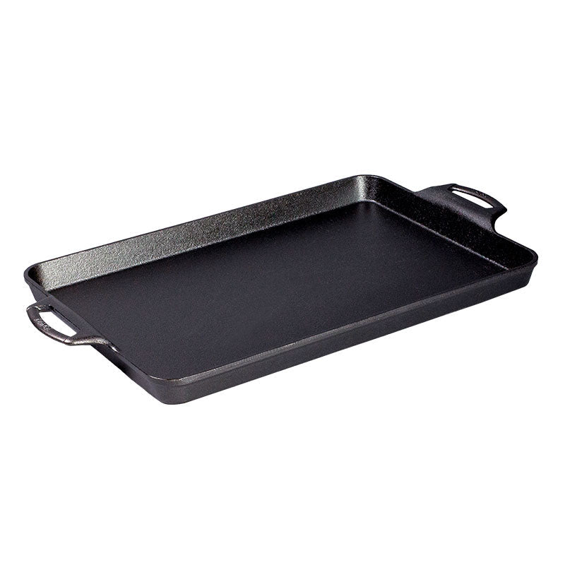 Lodge 15.5 x 10.5 Inch Seasoned Cast Iron Baking Pan - Image 8