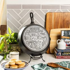 Alternative view of Lodge American Road Trip: 12 Inch Seasoned Cast Iron Skillet, North Carolina