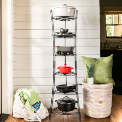 Alternative view of Lodge Cookware Storage Tower