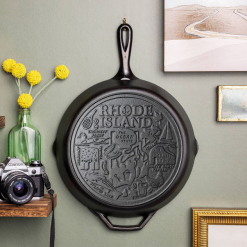 Alternative view of Lodge American Road Trip: 12 Inch Seasoned Cast Iron Skillet, Rhode Island