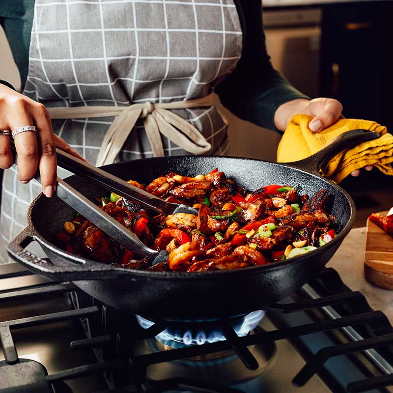 Lodge Chef Collection 12.5 Inch Wok - Image 3