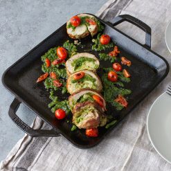 Alternative view of Lodge Chef Collection 11 Inch Cast Iron Square Griddle 