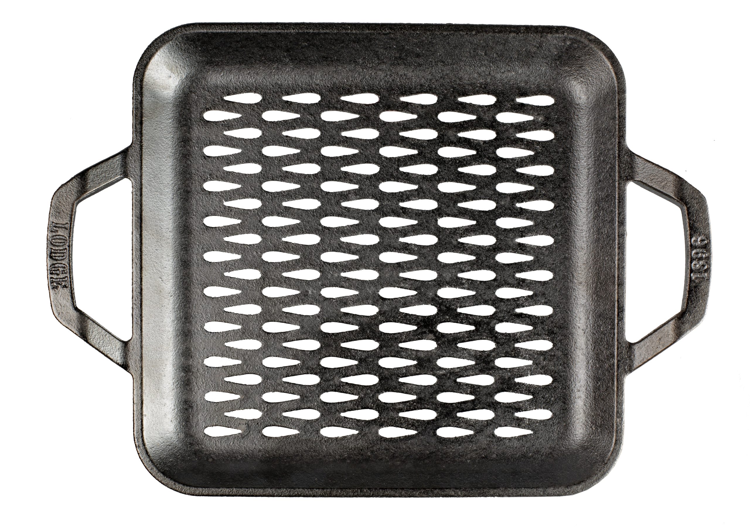 Lodge Chef Collection 11 Inch Cast Iron Square Grill Topper - Image 2