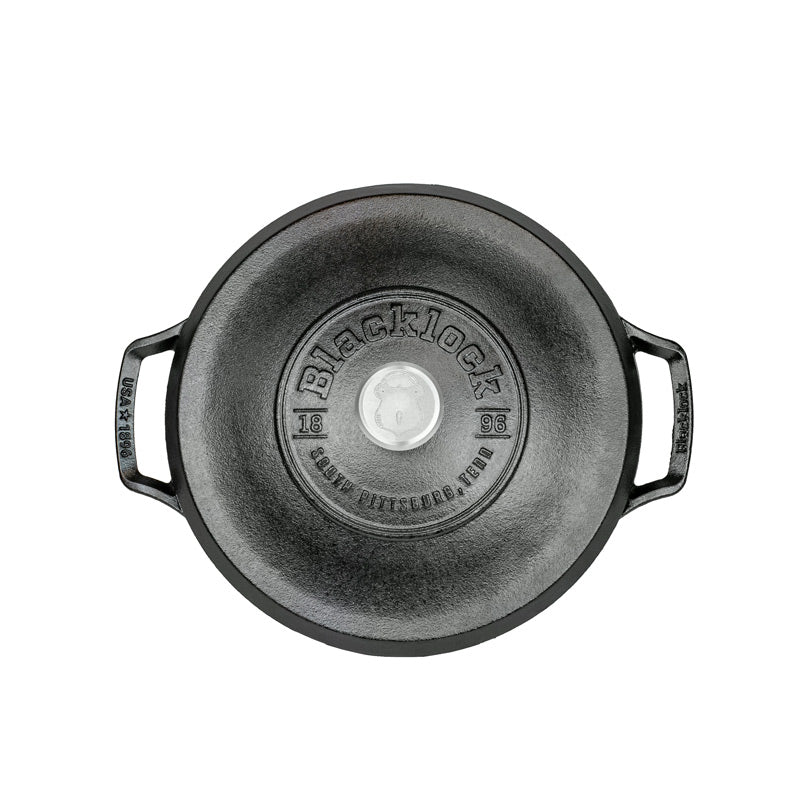 Lodge Blacklock 5.5 Quart Lightweight Cast Iron Dutch Oven - Image 2