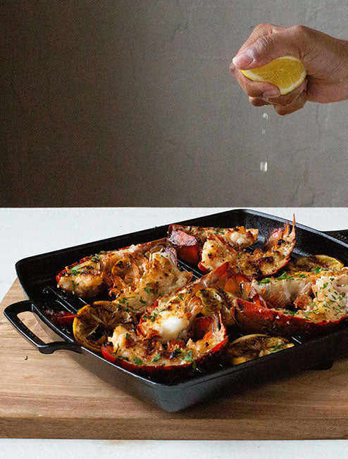 Lodge Blacklock 12 Inch Lightweight Cast Iron Grill Pan - Image 4