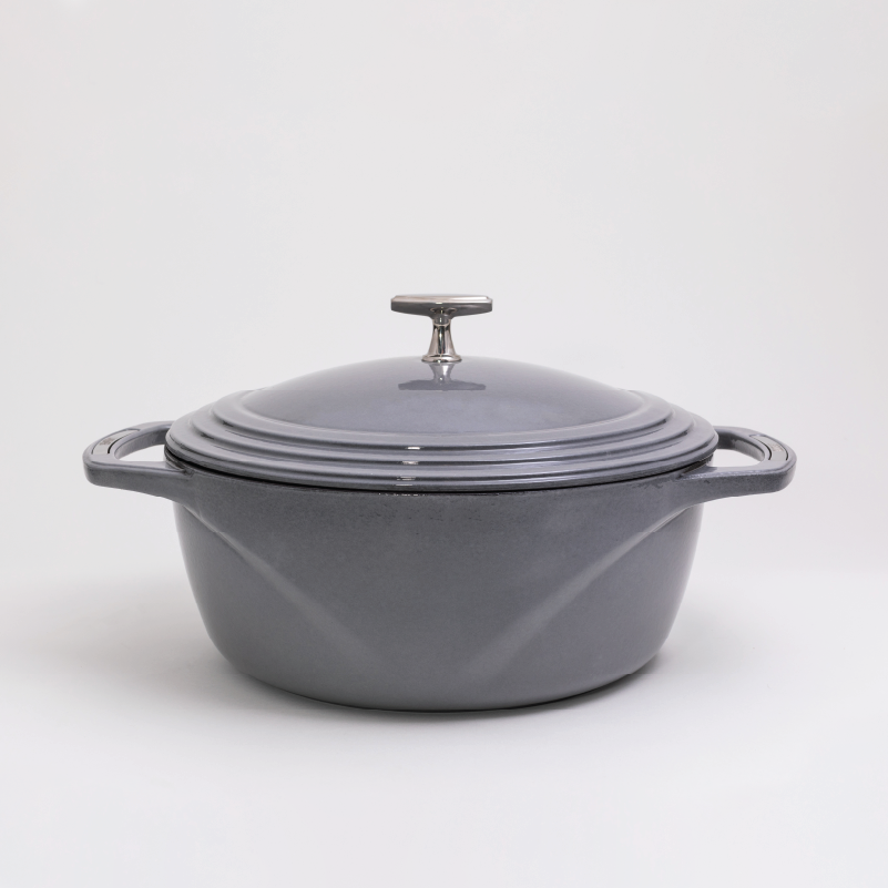 Lodge USA Enamel™ Cast Iron Dutch Oven - Image 2