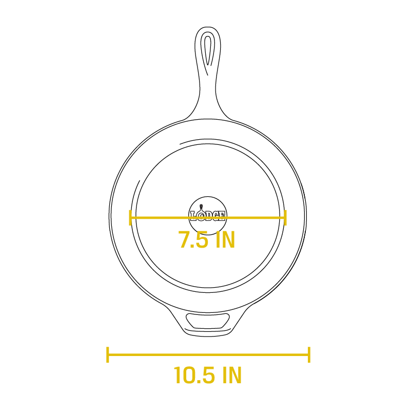 Lodge Cast Iron Covered Deep Skillet - Image 34
