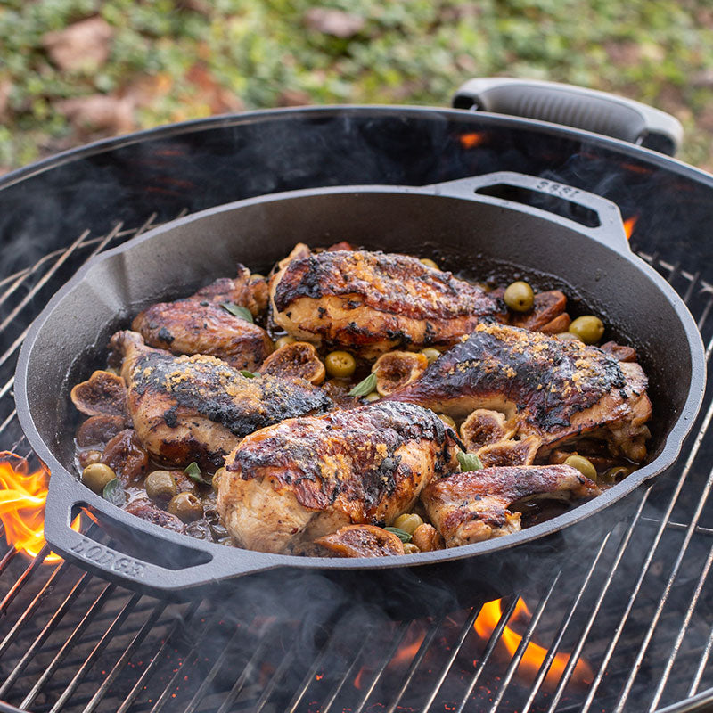 Lodge Cast Iron Dual-Handle Pan - Image 21