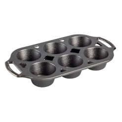 Lodge Seasoned Cast Iron Muffin Pan