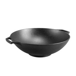 Alternative view of Lodge 14 Inch Seasoned Cast Iron Wok