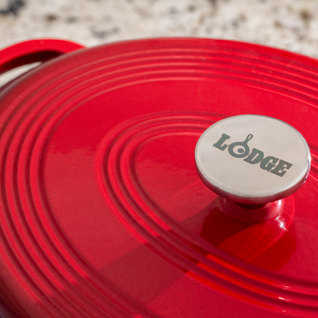 Lodge Essential Enamel Oval Dutch Oven - Image 7