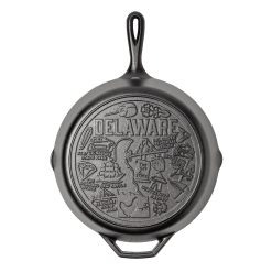 Lodge American Road Trip: 12 Inch Seasoned Cast Iron Skillet, Delaware