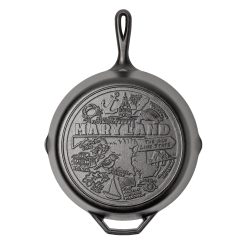 Lodge American Road Trip: 12 Inch Seasoned Cast Iron Skillet, Maryland
