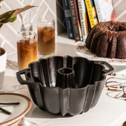 Alternative view of Lodge Seasoned Cast Iron Fluted Cake Pan