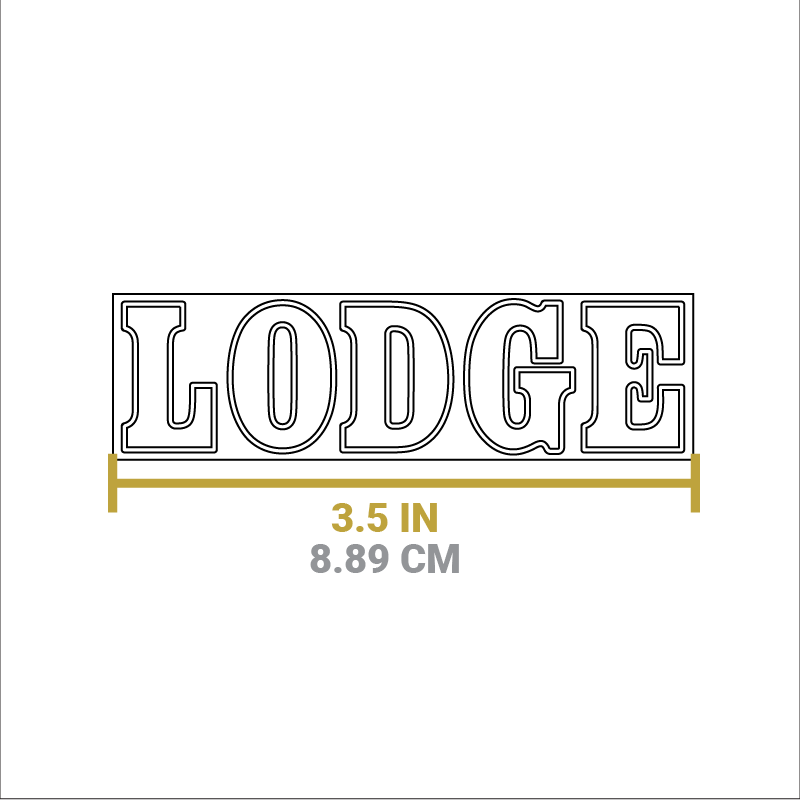 Lodge Lodge Rust Eraser - Image 3