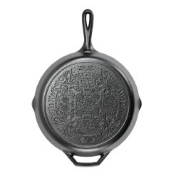 Alternative view of Lodge 12 Inch Seasoned Cast Iron Butterfly Sugar Skull Skillet