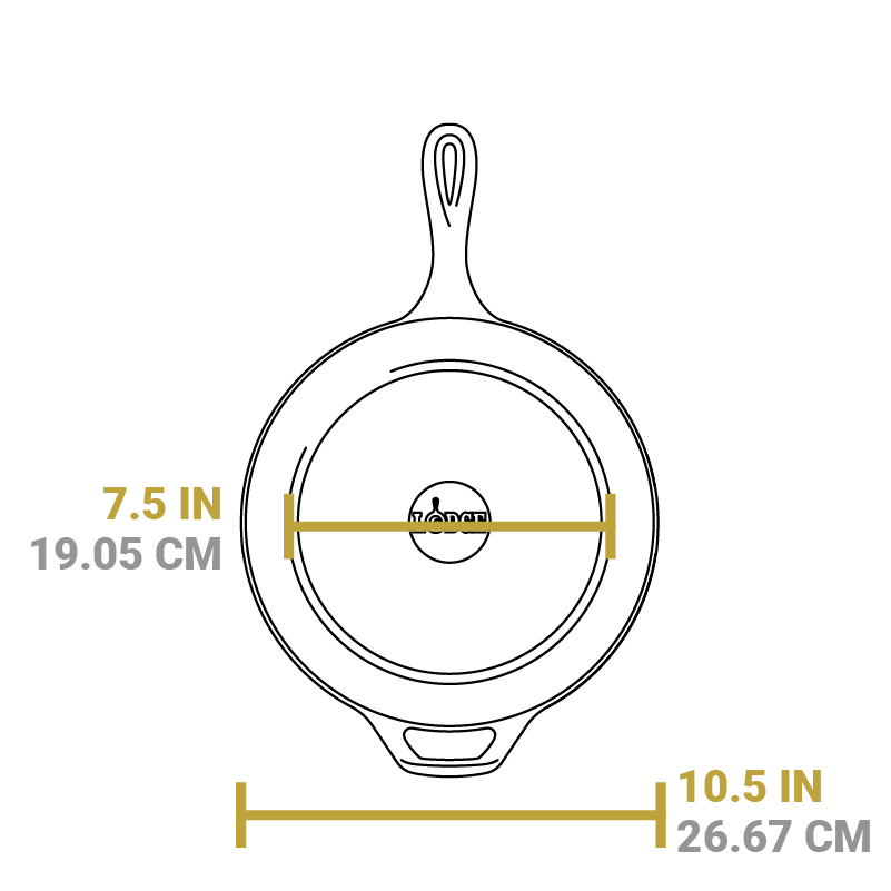 Lodge Wanderlust 3.2 Quart Cast Iron Cabin Combo Cooker - Image 10
