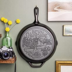 Alternative view of Lodge American Road Trip: 12 Inch Seasoned Cast Iron Skillet, New Hampshire