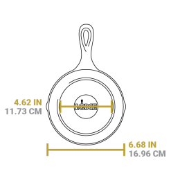 Alternative view of Lodge Classic Cast Iron Skillets