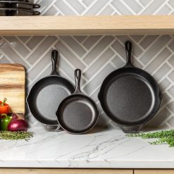 Alternative view of Lodge Chef Collection 3 Piece Skillet Set