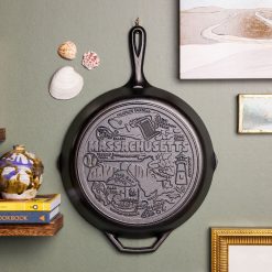 Alternative view of Lodge American Road Trip: 12 Inch Seasoned Cast Iron Skillet, Massachusetts
