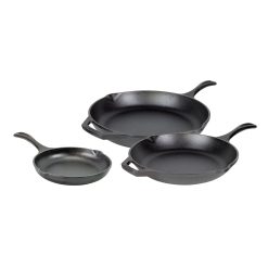 Lodge Chef Collection 3 Piece Skillet Set