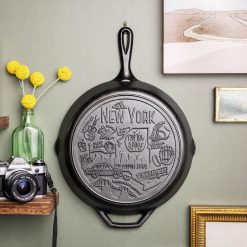 Alternative view of Lodge American Road Trip: 12 Inch Seasoned Cast Iron Skillet, New York