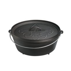 Lodge Cast Iron Boy Scout Camp Dutch Oven
