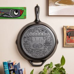 Alternative view of Lodge American Road Trip: 12 Inch Seasoned Cast Iron Skillet, Colorado
