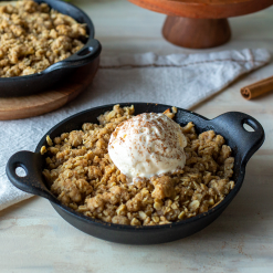 Alternative view of Lodge Heat-Treated 14 Ounce Round Cast Iron Mini Server 