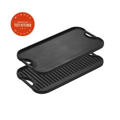 Lodge 20 x 10.5 Inch Pro-Grid Reversible Grill/Griddle