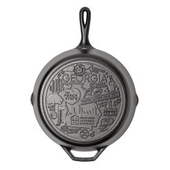 Lodge American Road Trip: 12 Inch Seasoned Cast Iron Skillet, Georgia
