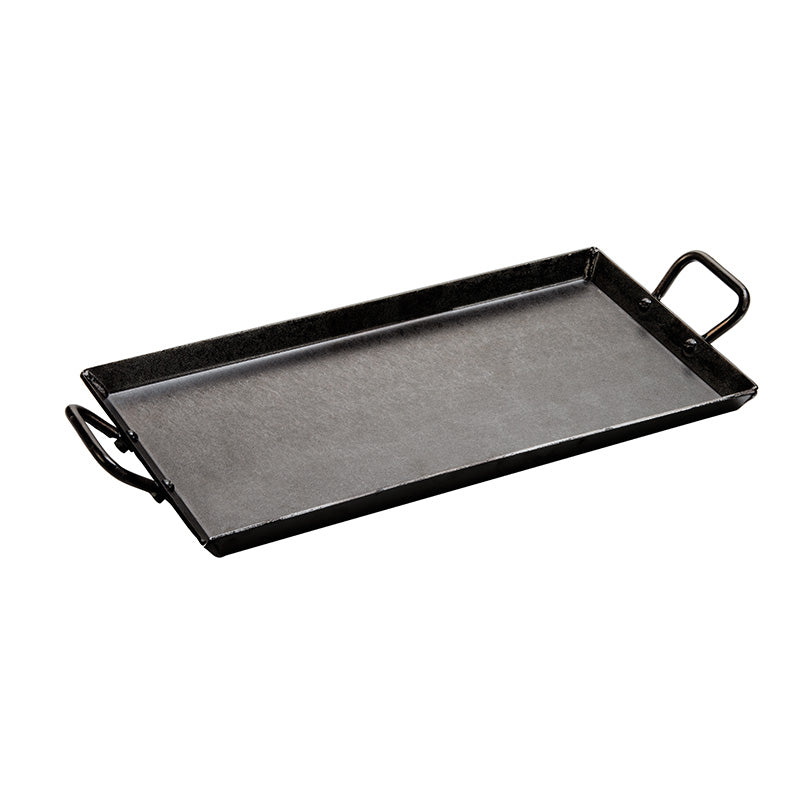 Lodge 18 x 10 Inch Seasoned Carbon Steel Griddle - Image 7