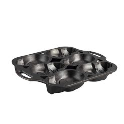 Alternative view of Lodge Skull Mini Cake Pan
