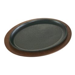 Alternative view of Lodge Oval Wood Underliner