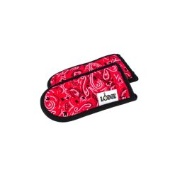 Alternative view of Lodge Patterned Hot Handle Holders